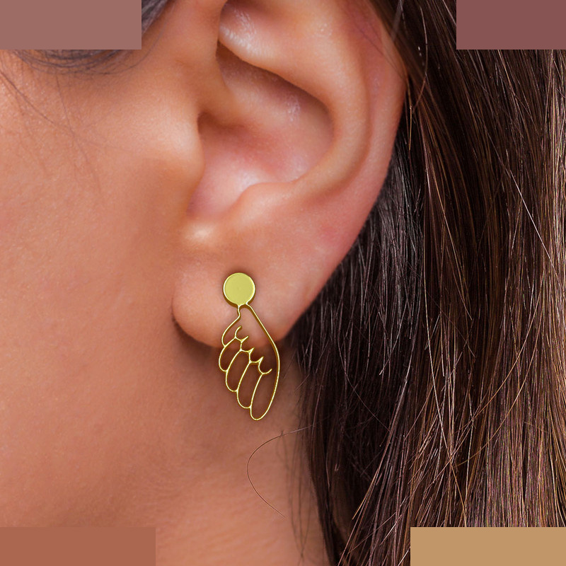 نیم ست طلا 18 عیار زنانه مدوپد مدل پر کد NA14658 نیم ست طلا 18 عیار زنانه مدوپد مدل پر کد NA14658