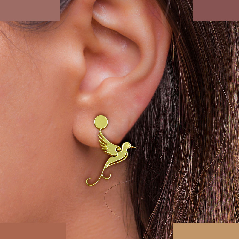 نیم ست طلا 18 عیار زنانه مدوپد مدل پرنده کد NA14739 نیم ست طلا 18 عیار زنانه مدوپد مدل پرنده کد NA14739