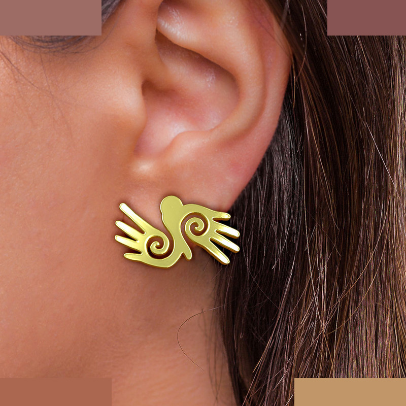 نیم ست طلا 18 عیار زنانه مدوپد مدل دست کد NA15092 نیم ست طلا 18 عیار زنانه مدوپد مدل دست کد NA15092