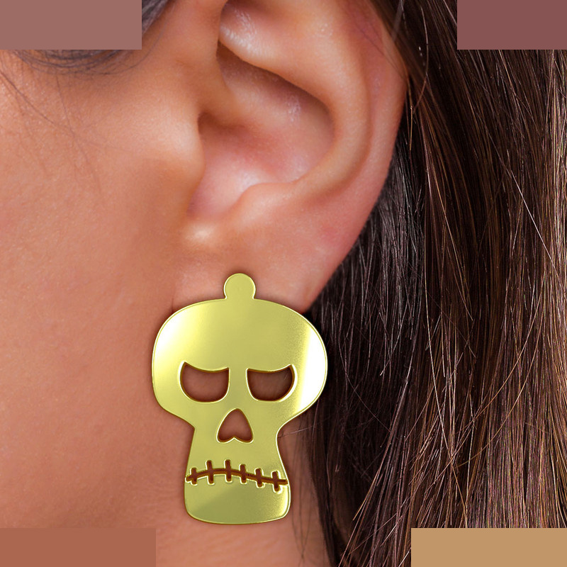 نیم ست طلا 18 عیار زنانه مدوپد مدل جمجمه کد NA15704 نیم ست طلا 18 عیار زنانه مدوپد مدل جمجمه کد NA15704