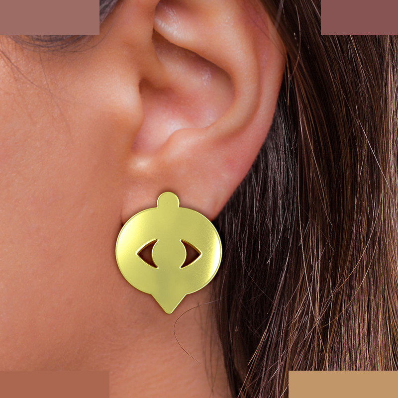 نیم ست طلا 18 عیار زنانه مدوپد مدل علامت چشم کد NA16037 نیم ست طلا 18 عیار زنانه مدوپد مدل علامت چشم کد NA16037