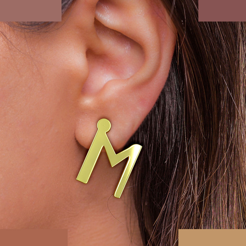 نیم ست طلا 18 عیار زنانه مدوپد مدل حرف M کد NA16847 نیم ست طلا 18 عیار زنانه مدوپد مدل حرف M کد NA16847