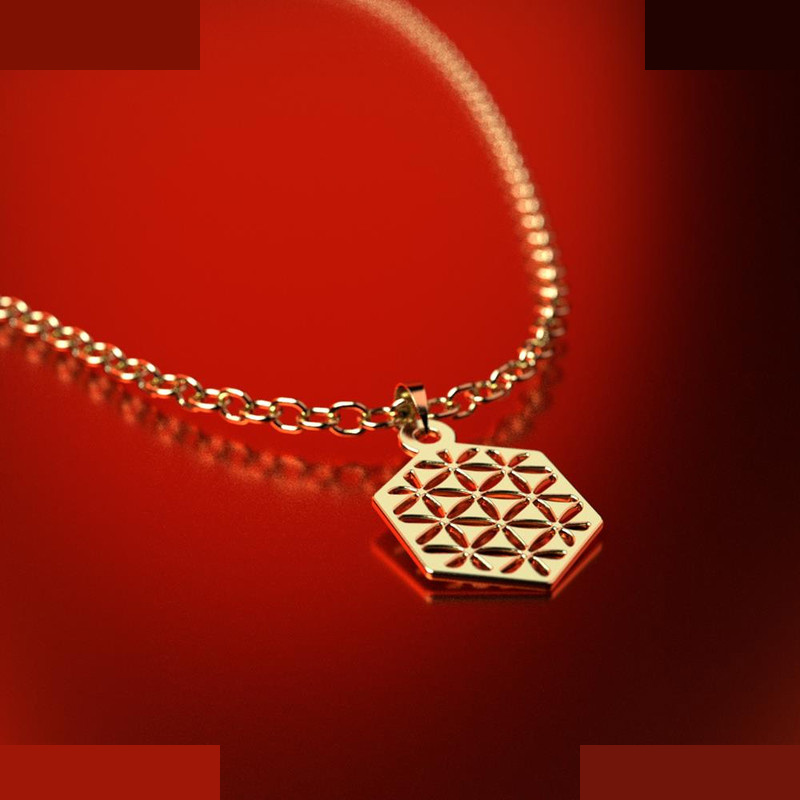 نیم ست طلا 18 عیار زنانه مدوپد مدل شش ضلعی کد NA10518 نیم ست طلا 18 عیار زنانه مدوپد مدل شش ضلعی کد NA10518