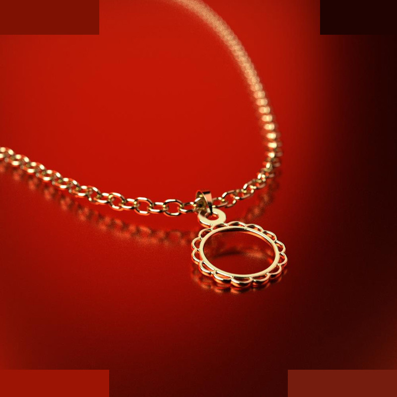 نیم ست طلا 18 عیار زنانه مدوپد مدل دایره کد NA10539 نیم ست طلا 18 عیار زنانه مدوپد مدل دایره کد NA10539