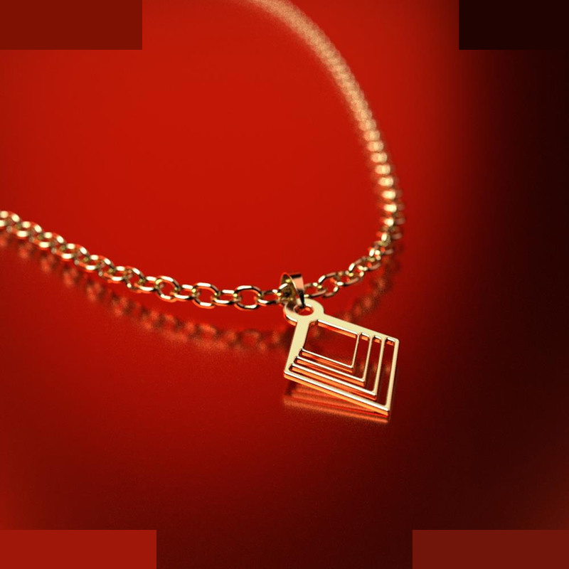 نیم ست طلا 18 عیار زنانه مدوپد مدل لوزی کد NA10576 نیم ست طلا 18 عیار زنانه مدوپد مدل لوزی کد NA10576