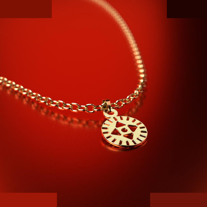 نیم ست طلا 18 عیار زنانه مدوپد مدل دایره کد NA10607 نیم ست طلا 18 عیار زنانه مدوپد مدل دایره کد NA10607