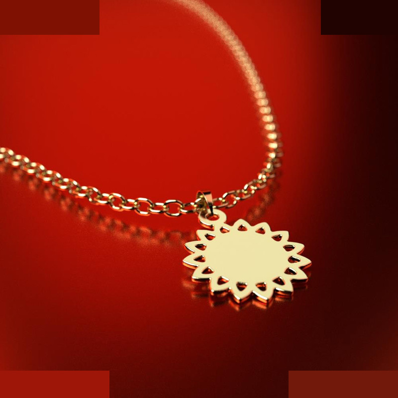 نیم ست طلا 18 عیار زنانه مدوپد مدل گل کد NA10763 نیم ست طلا 18 عیار زنانه مدوپد مدل گل کد NA10763