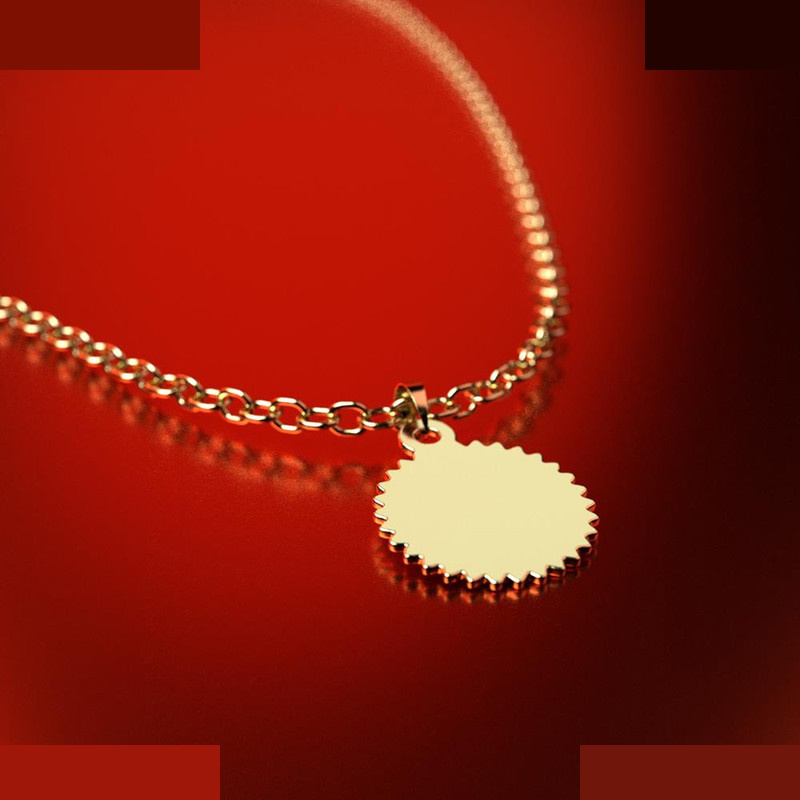 نیم ست طلا 18 عیار زنانه مدوپد مدل دایره کد NA10830 نیم ست طلا 18 عیار زنانه مدوپد مدل دایره کد NA10830