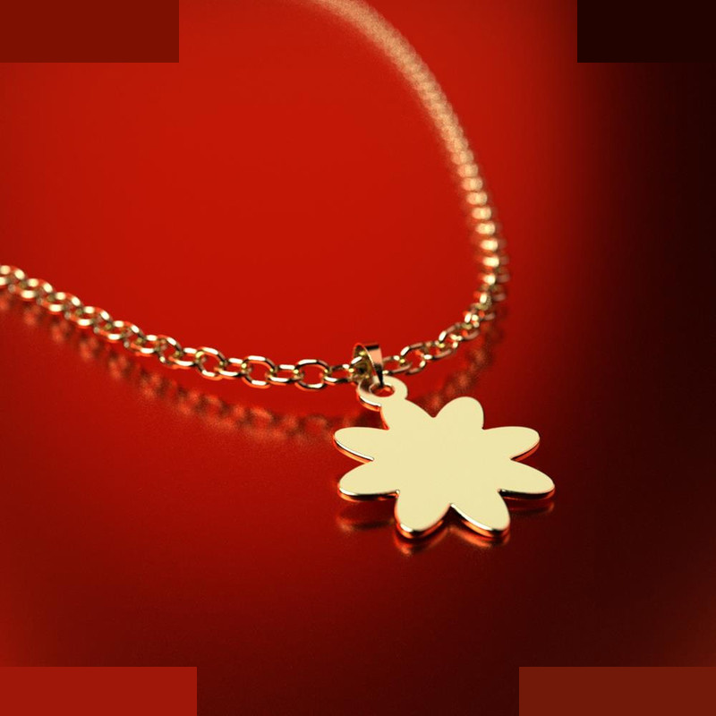 نیم ست طلا 18 عیار زنانه مدوپد مدل گل کد NA10866 نیم ست طلا 18 عیار زنانه مدوپد مدل گل کد NA10866