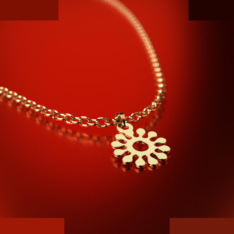 نیم ست طلا 18 عیار زنانه مدوپد مدل گل کد NA10930 نیم ست طلا 18 عیار زنانه مدوپد مدل گل کد NA10930