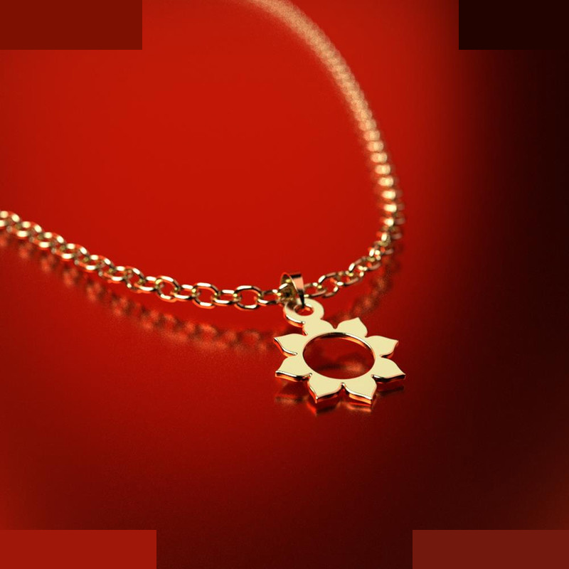 نیم ست طلا 18 عیار زنانه مدوپد مدل گل کد NA10933 نیم ست طلا 18 عیار زنانه مدوپد مدل گل کد NA10933