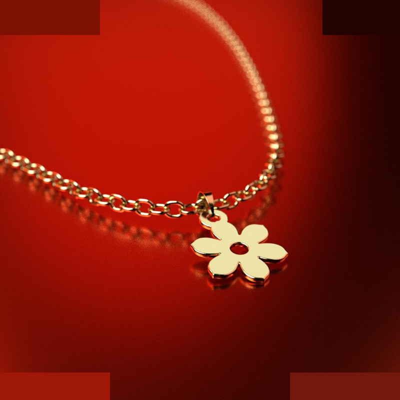 نیم ست طلا 18 عیار زنانه مدوپد مدل گل کد NA10934 نیم ست طلا 18 عیار زنانه مدوپد مدل گل کد NA10934