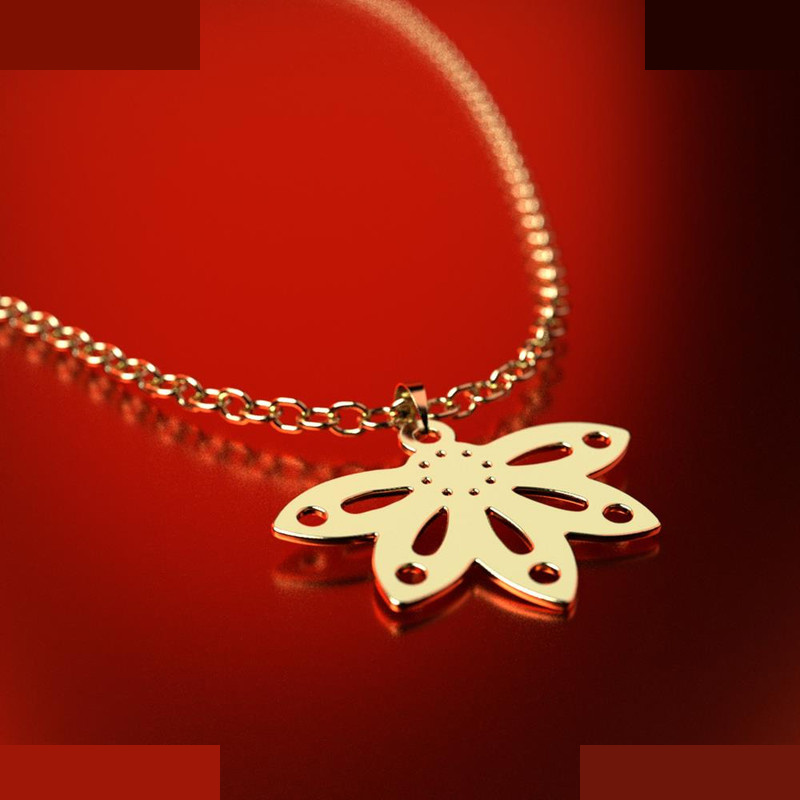 نیم ست طلا 18 عیار زنانه مدوپد مدل گل کد NA11050 نیم ست طلا 18 عیار زنانه مدوپد مدل گل کد NA11050