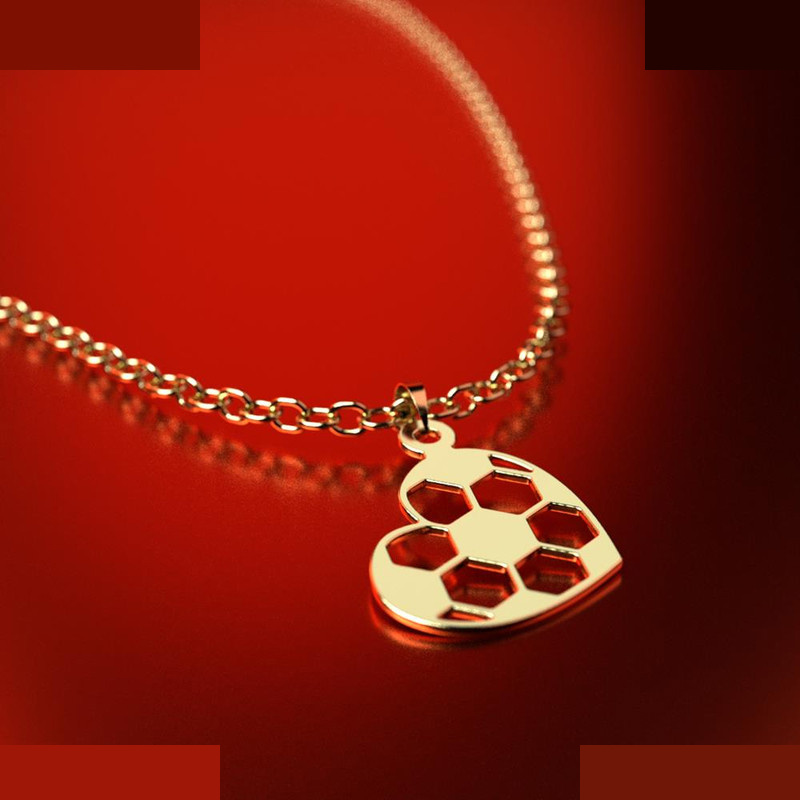 نیم ست طلا 18 عیار زنانه مدوپد مدل قلب فوتبالی کد NA11162 نیم ست طلا 18 عیار زنانه مدوپد مدل قلب فوتبالی کد NA11162