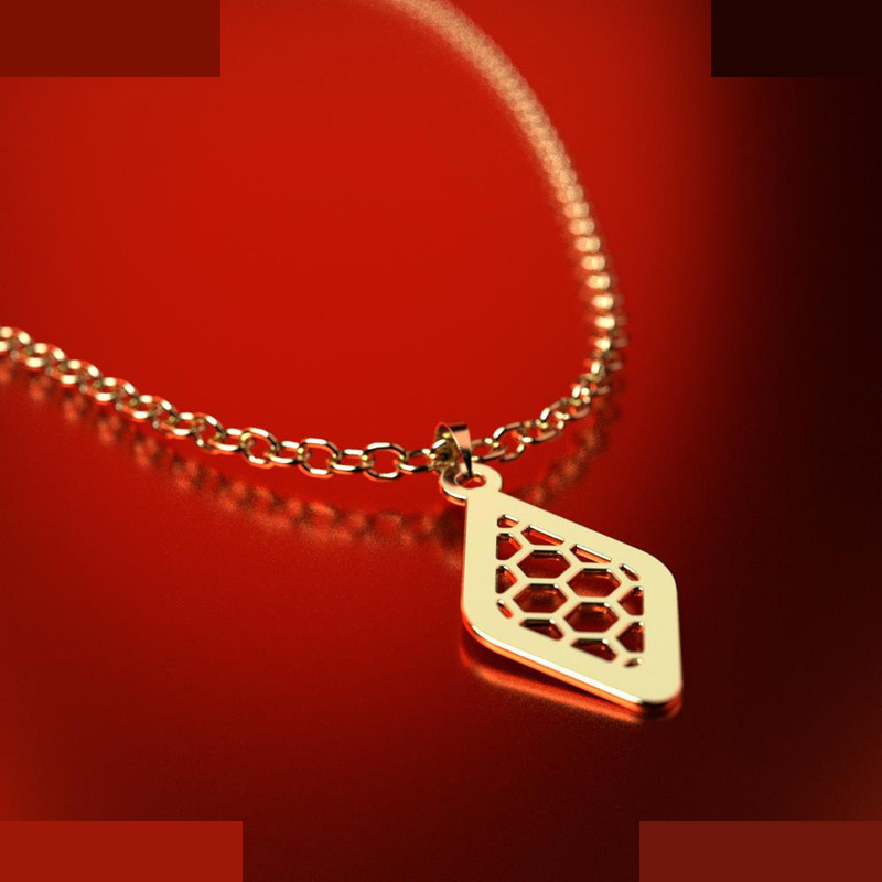 نیم ست طلا 18 عیار زنانه مدوپد مدل لوزی کد NA11269 نیم ست طلا 18 عیار زنانه مدوپد مدل لوزی کد NA11269