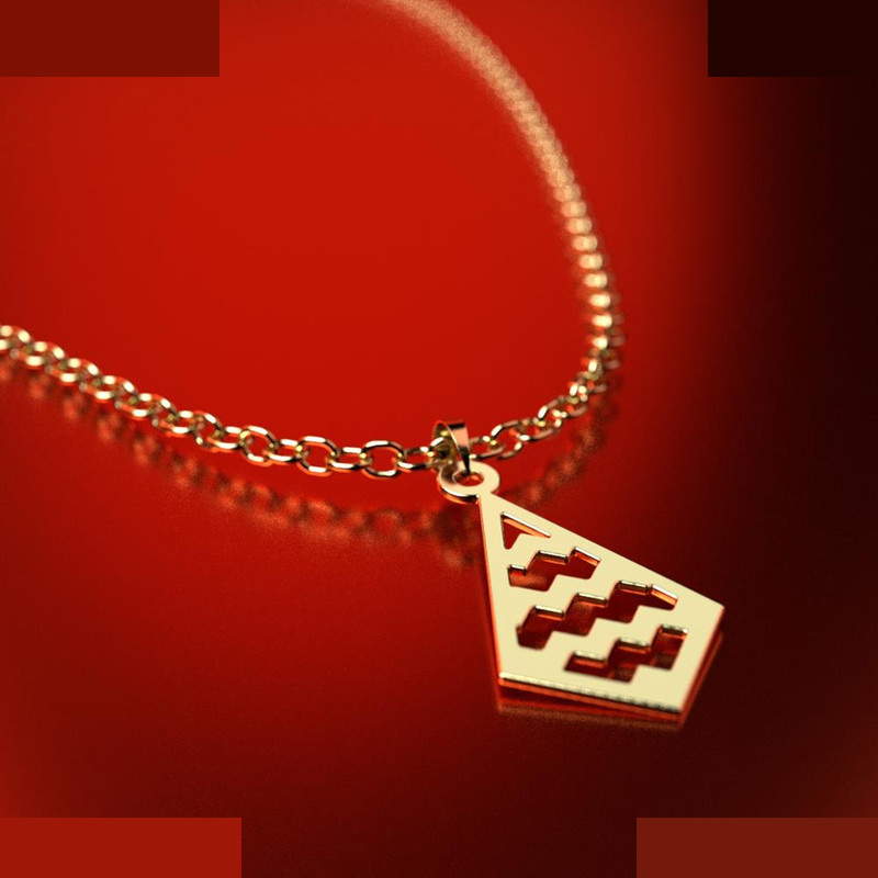 نیم ست طلا 18 عیار زنانه مدوپد مدل لوزی کد NA11298 نیم ست طلا 18 عیار زنانه مدوپد مدل لوزی کد NA11298