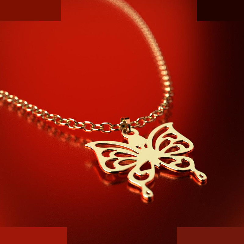 نیم ست طلا 18 عیار زنانه مدوپد مدل پروانه کد NA11397 نیم ست طلا 18 عیار زنانه مدوپد مدل پروانه کد NA11397