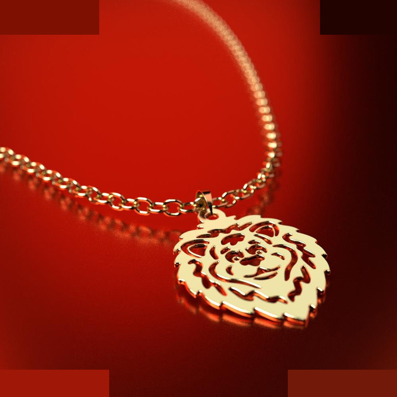 نیم ست طلا 18 عیار زنانه مدوپد مدل شیر کد NA11400 نیم ست طلا 18 عیار زنانه مدوپد مدل شیر کد NA11400