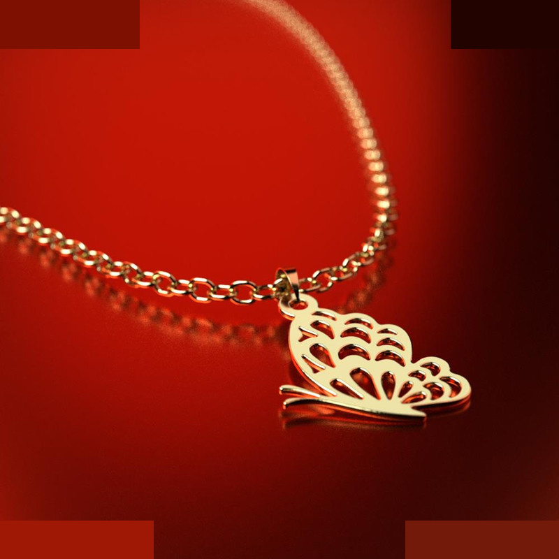 نیم ست طلا 18 عیار زنانه مدوپد مدل پروانه کد NA11417 نیم ست طلا 18 عیار زنانه مدوپد مدل پروانه کد NA11417