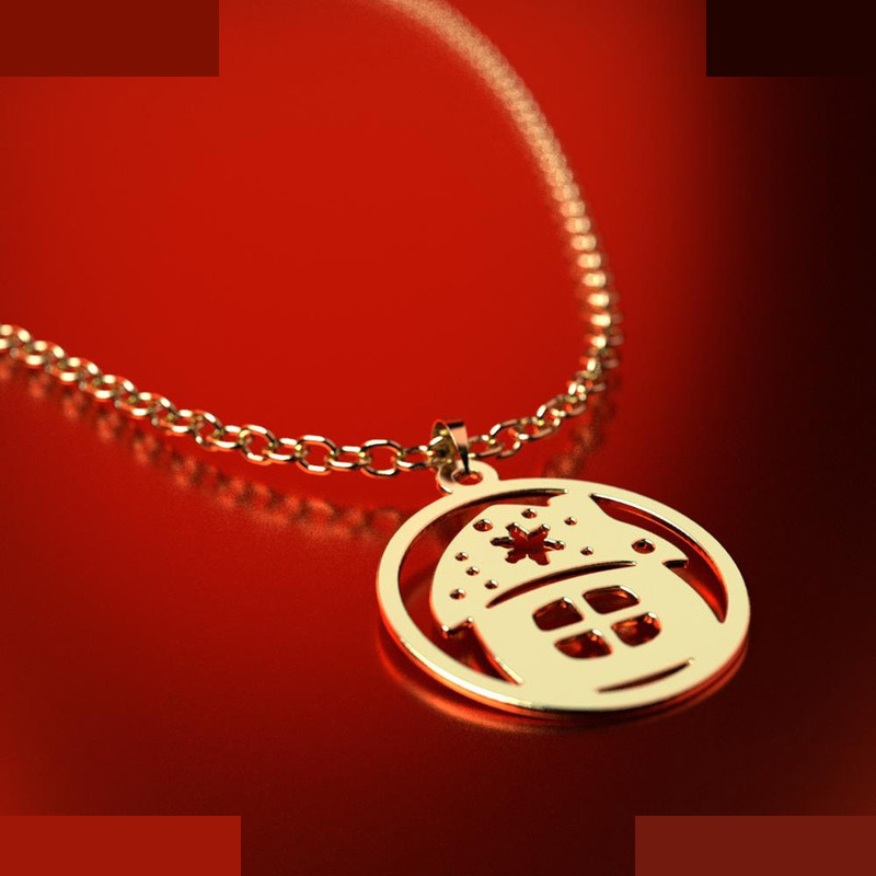 نیم ست طلا 18 عیار زنانه مدوپد مدل خانه کد NA11453 نیم ست طلا 18 عیار زنانه مدوپد مدل خانه کد NA11453