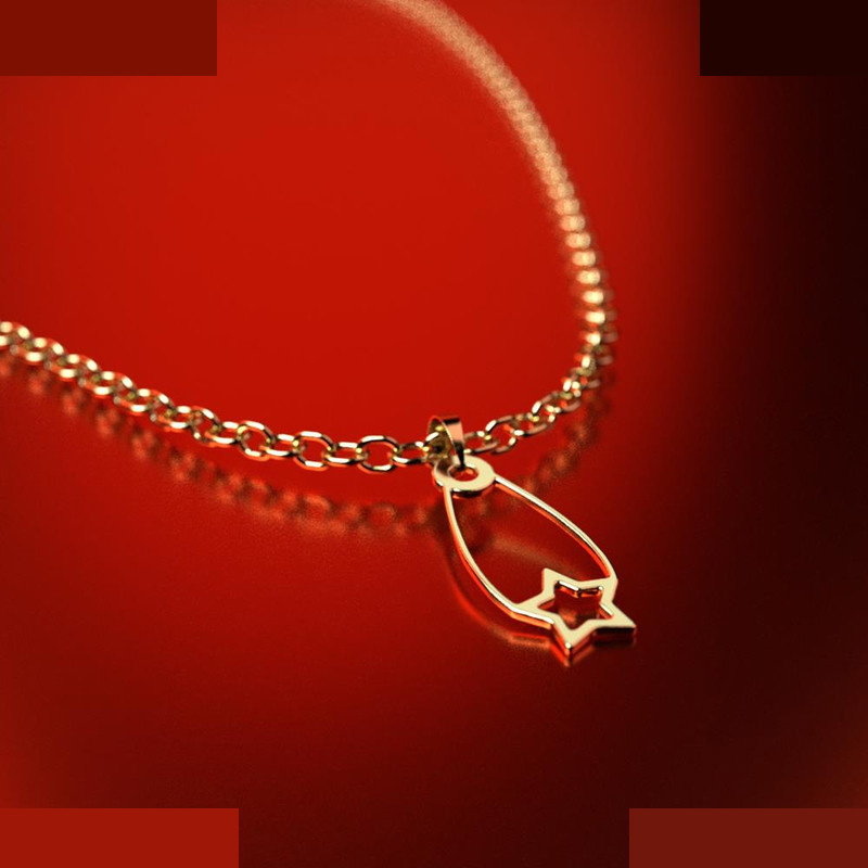 نیم ست طلا 18 عیار زنانه مدوپد مدل ستاره کد NA11480