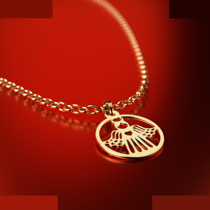 نیم ست طلا 18 عیار زنانه مدوپد مدل فرشته کد NA11578 نیم ست طلا 18 عیار زنانه مدوپد مدل فرشته کد NA11578