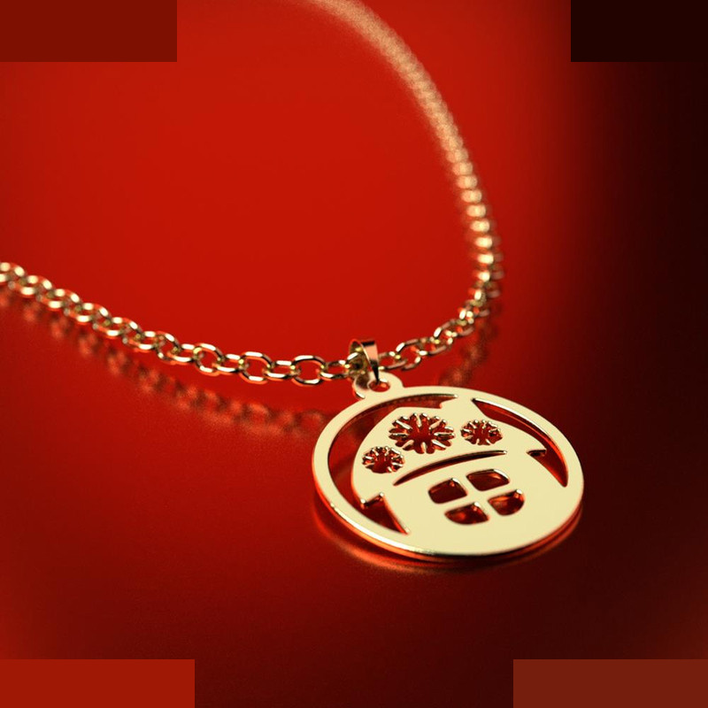 نیم ست طلا 18 عیار زنانه مدوپد مدل خانه کد NA11584 نیم ست طلا 18 عیار زنانه مدوپد مدل خانه کد NA11584