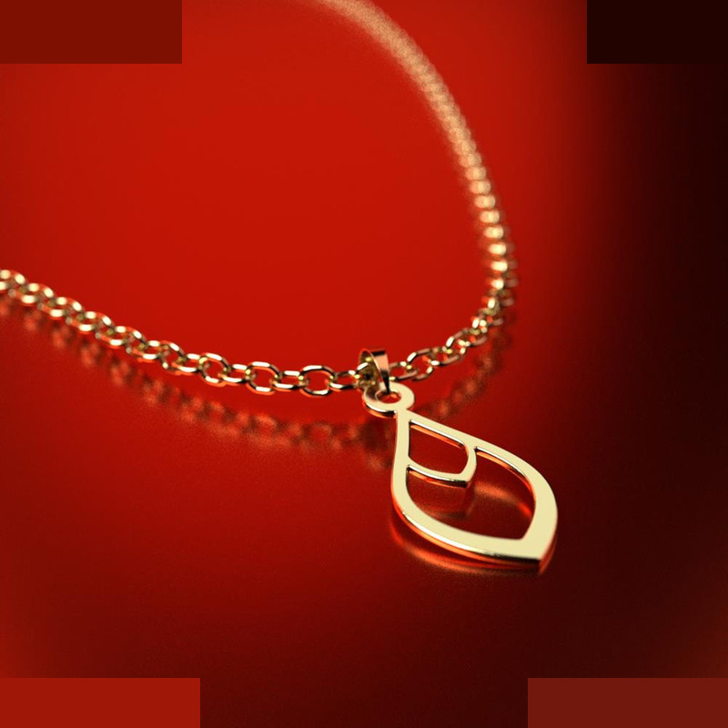 نیم ست طلا 18 عیار زنانه مدوپد مدل اشک کد NA11618