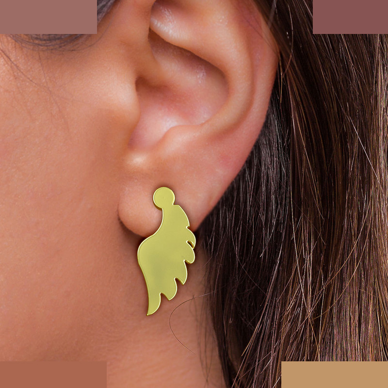 گوشواره طلا 18 عیار زنانه مدوپد مدل هندسی کد GA1-13516 گوشواره طلا 18 عیار زنانه مدوپد مدل هندسی کد GA1-13516