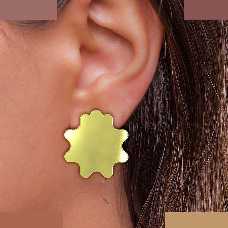 گوشواره طلا 18 عیار زنانه مدوپد مدل ستاره کد GA1-15518 گوشواره طلا 18 عیار زنانه مدوپد مدل ستاره کد GA1-15518