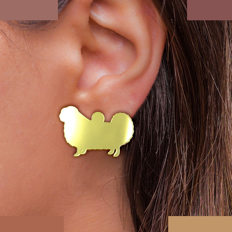 گوشواره طلا 18 عیار زنانه مدوپد مدل سگ کد GA1-16301 گوشواره طلا 18 عیار زنانه مدوپد مدل سگ کد GA1-16301