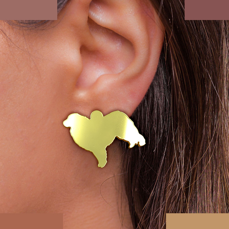 گوشواره طلا 18 عیار زنانه مدوپد مدل سگ کد GA1-16513 گوشواره طلا 18 عیار زنانه مدوپد مدل سگ کد GA1-16513