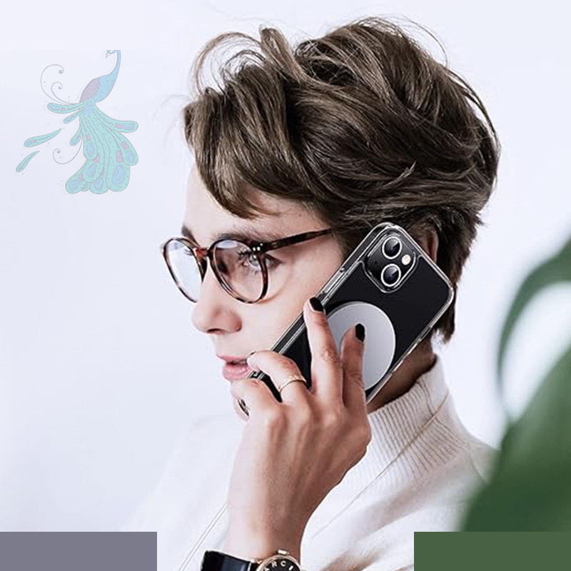 کاور گوشی موبایل اپل iPhone 13 پیکوک مدل Clear Magsafe