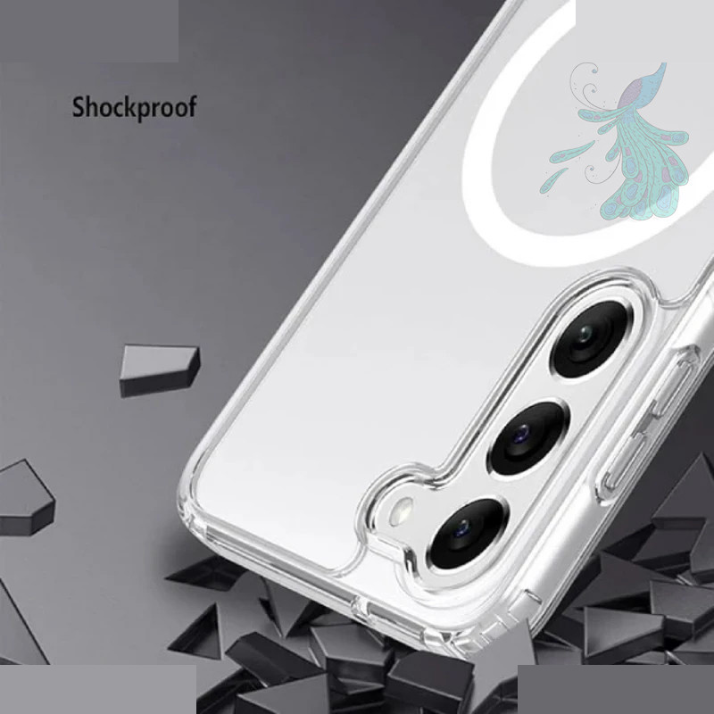 کاور گوشی موبایل سامسونگ Galaxy S23 Fe پیکوک مدل Clear Magsafe