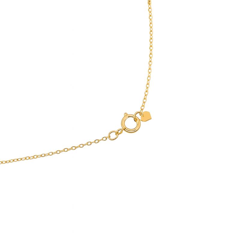 گردنبند طلا 18 عیار زنانه دیانا مدل زنبور گردنبند طلا 18 عیار زنانه دیانا مدل زنبور