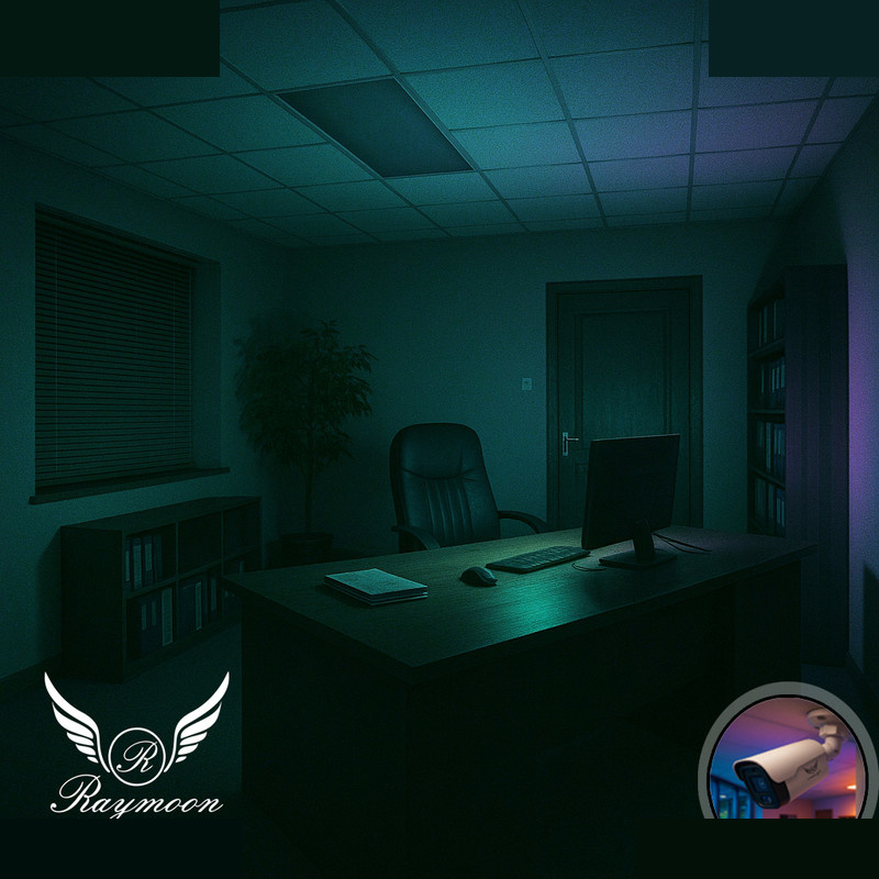 دوربین مداربسته تحت شبکه رایمون مدل پنج مگاپیکسل کد 8235-POE بسته شش عددی