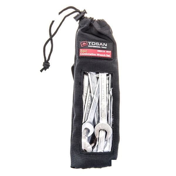 مجموعه 8 عددی آچار یکسرتخت - یکسررینگ توسن مدل T101-S8