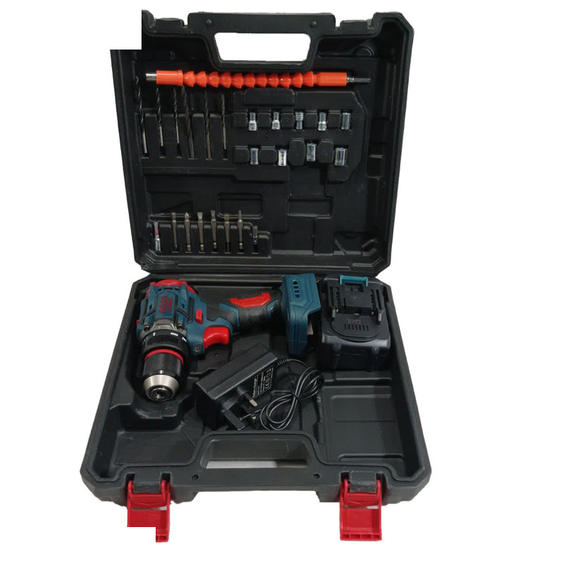پیچ گوشتی شارژی باس مدل single-battery--brushless-88v مجموعه 28 عددی پیچ گوشتی شارژی باس مدل single-battery--brushless-88v مجموعه 28 عددی