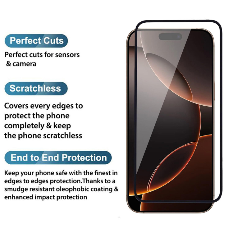 محافظ صفحه نمایش گوشی کینگ پاور مدل AntiStatic Plus مناسب اپل iPhone 16 Pro Max محافظ صفحه نمایش گوشی کینگ پاور مدل AntiStatic Plus مناسب اپل iPhone 16 Pro Max