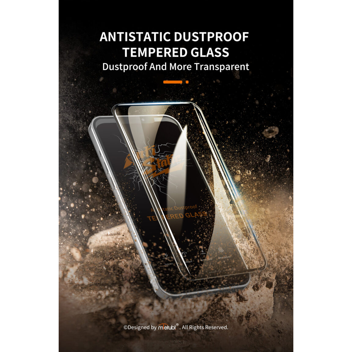 محافظ صفحه نمایش گوشی کینگ پاور مدل AntiStatic مناسب اپل iPhone 14 Pro/15/15 Pro محافظ صفحه نمایش گوشی کینگ پاور مدل AntiStatic مناسب اپل iPhone 14 Pro/15/15 Pro
