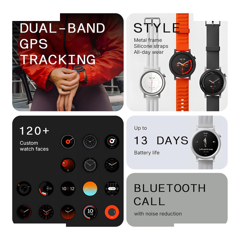 ساعت هوشمند ناتینگ مدل CMF Watch Pro 3 با بند سیلیکونی