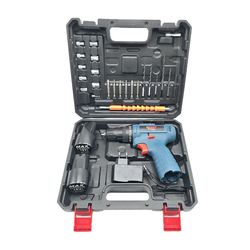 مجموعه 28 عددی دریل 10 میلیمتری 18 ولت باس مدل 18V-dual battery مجموعه 28 عددی دریل 10 میلیمتری 18 ولت باس مدل 18V-dual battery