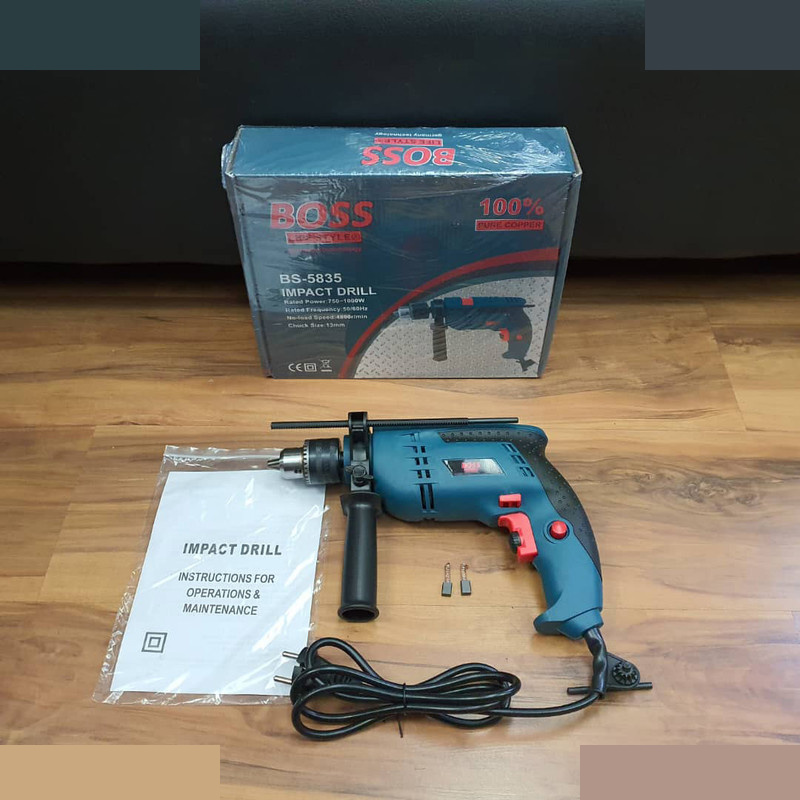 دریل چکشی باس مدل B-5835 دریل چکشی باس مدل B-5835