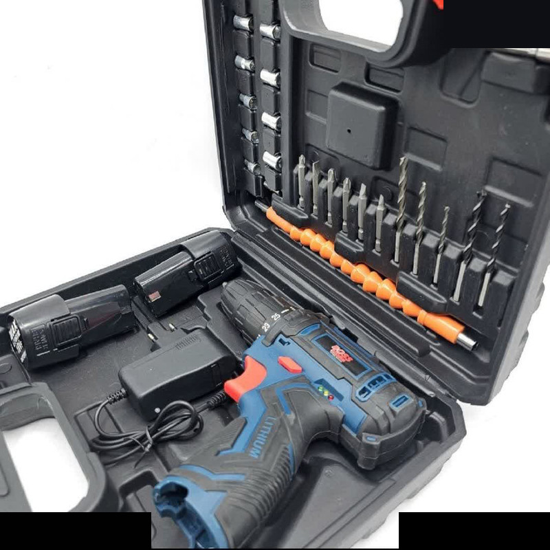 مجموعه 29 عددی دریل شارژی باس مدل V18V مجموعه 29 عددی دریل شارژی باس مدل V18V