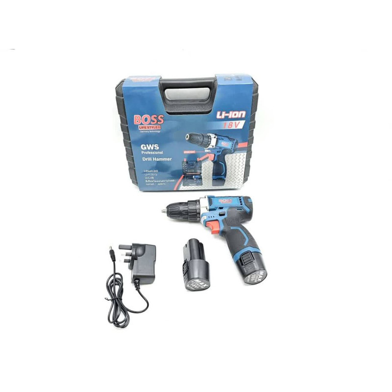 دریل شارژی پیچ گوشتی باس مدل 18-Volt دریل شارژی پیچ گوشتی باس مدل 18-Volt