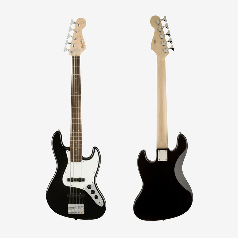گیتار باس فندر مدل Squier Affinity V Jazz Bass Black 0371575506 گیتار باس فندر مدل Squier Affinity V Jazz Bass Black 0371575506