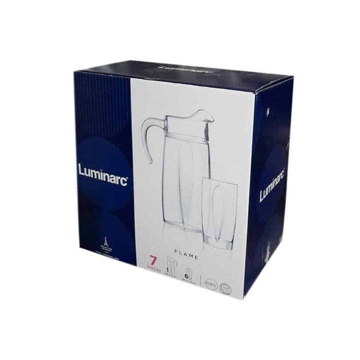 ست پارچ و لیوان 7 پارچه لومینارک مدل FLAME