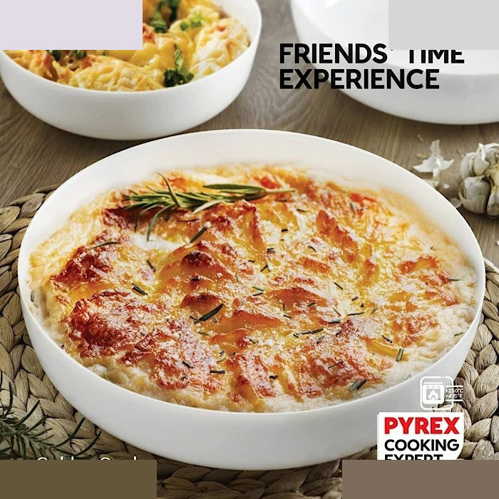 ظرف پخت گلدن اوپال مدل PRX-4PCS مجموعه 4 عددی