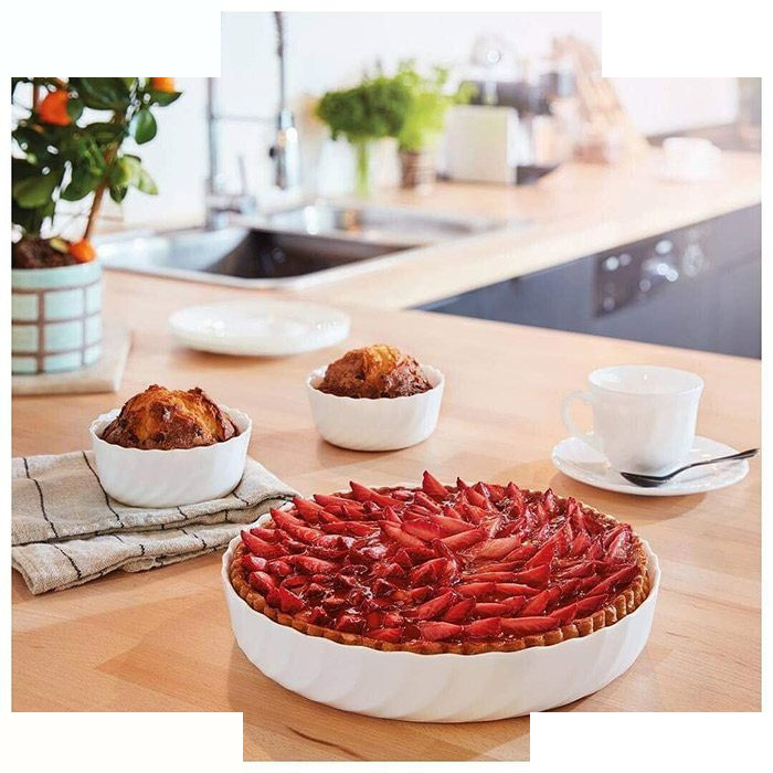 ظرف پخت گلدن اوپال مدل تریانون کنگره مجموعه 4 عددی