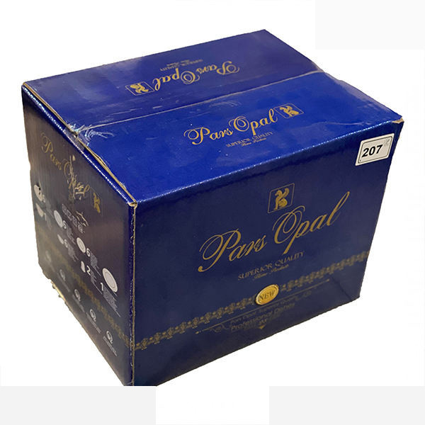 سرویس غذاخوری 28 پارچه پارس اپال طرح بِرد کد 440